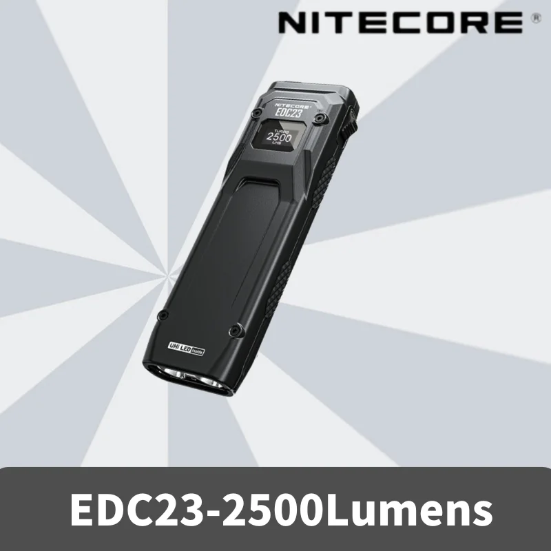 Edc Carry Flashlight - Фонарь NITECORE EDC23 EDC, 2500 люмен,