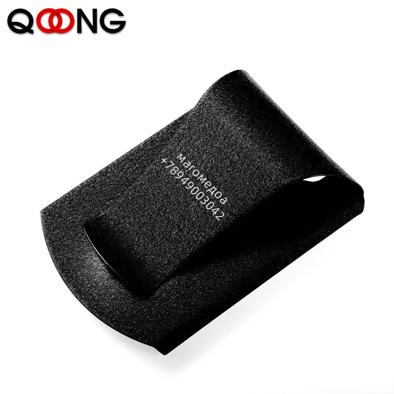 Money Clip Magnetic - QOONG пользовательские надписи из нержавеющей стали,