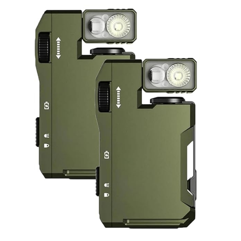 Edc Carry Flashlight - AT51-2Pcs EDC фонарик с 3 режимами