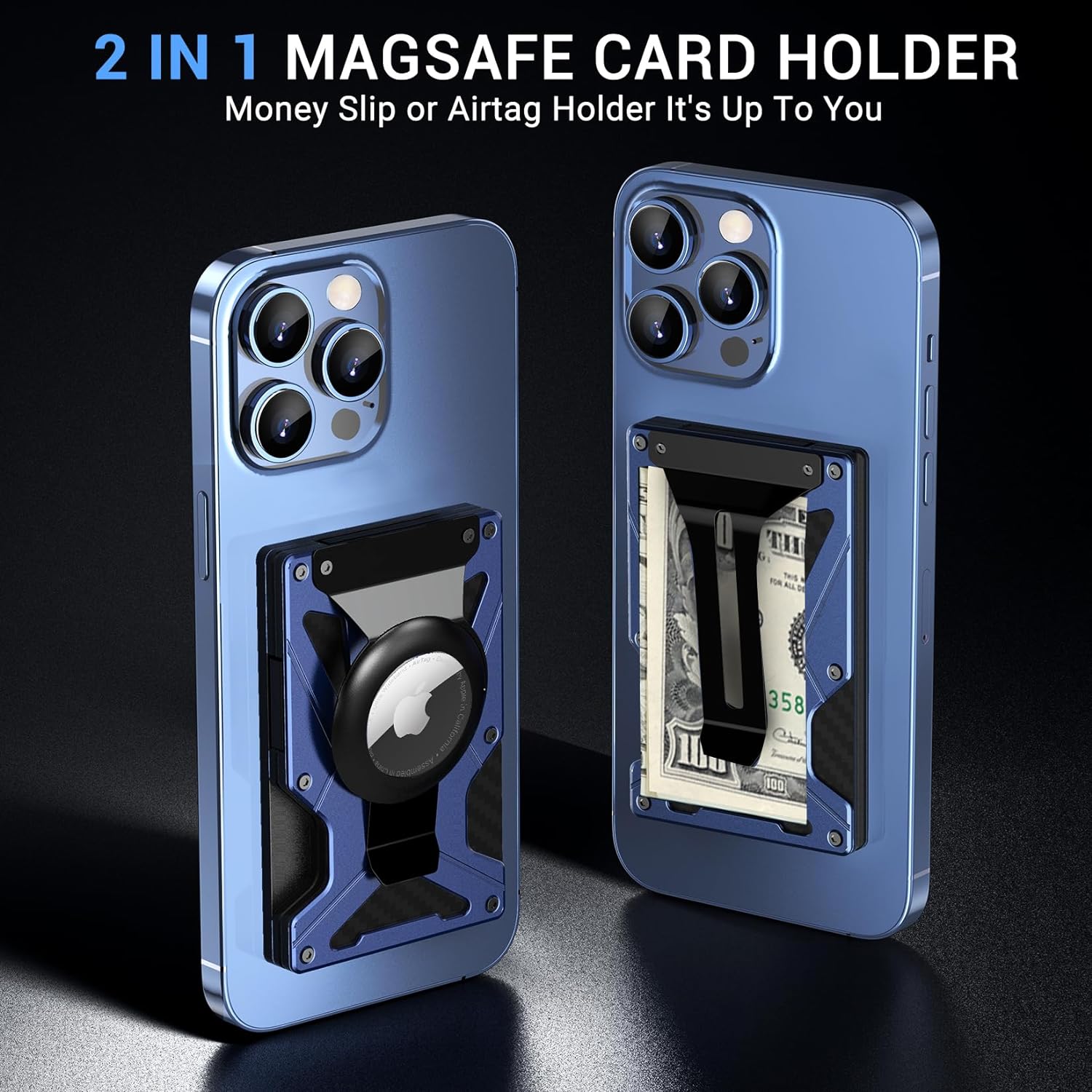 Money Clip Magnetic - Кошелек MagSafe с клипсой для денег