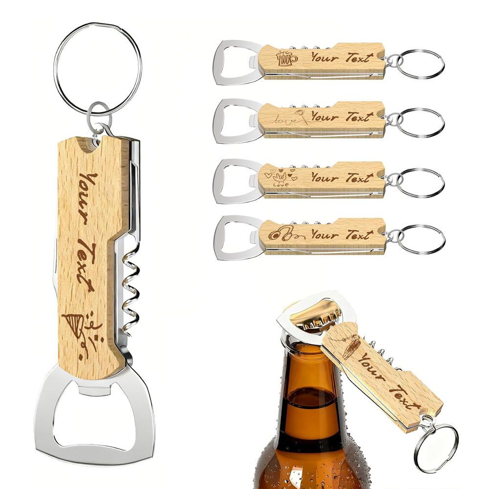Bottle Opener Keyring - Брелок с открывалкой для бутылок с