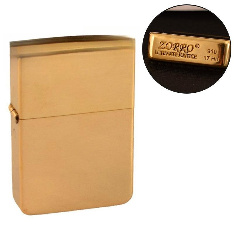 Lighter Insert Zippo - Зажигалка Zorro 910 на керосине, реплика