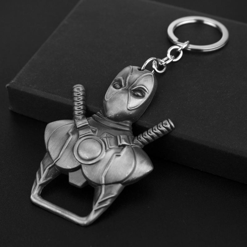 Bottle Opener Keyring - Брелок Дэдпул: модный персонализированный брелок-открывалка для