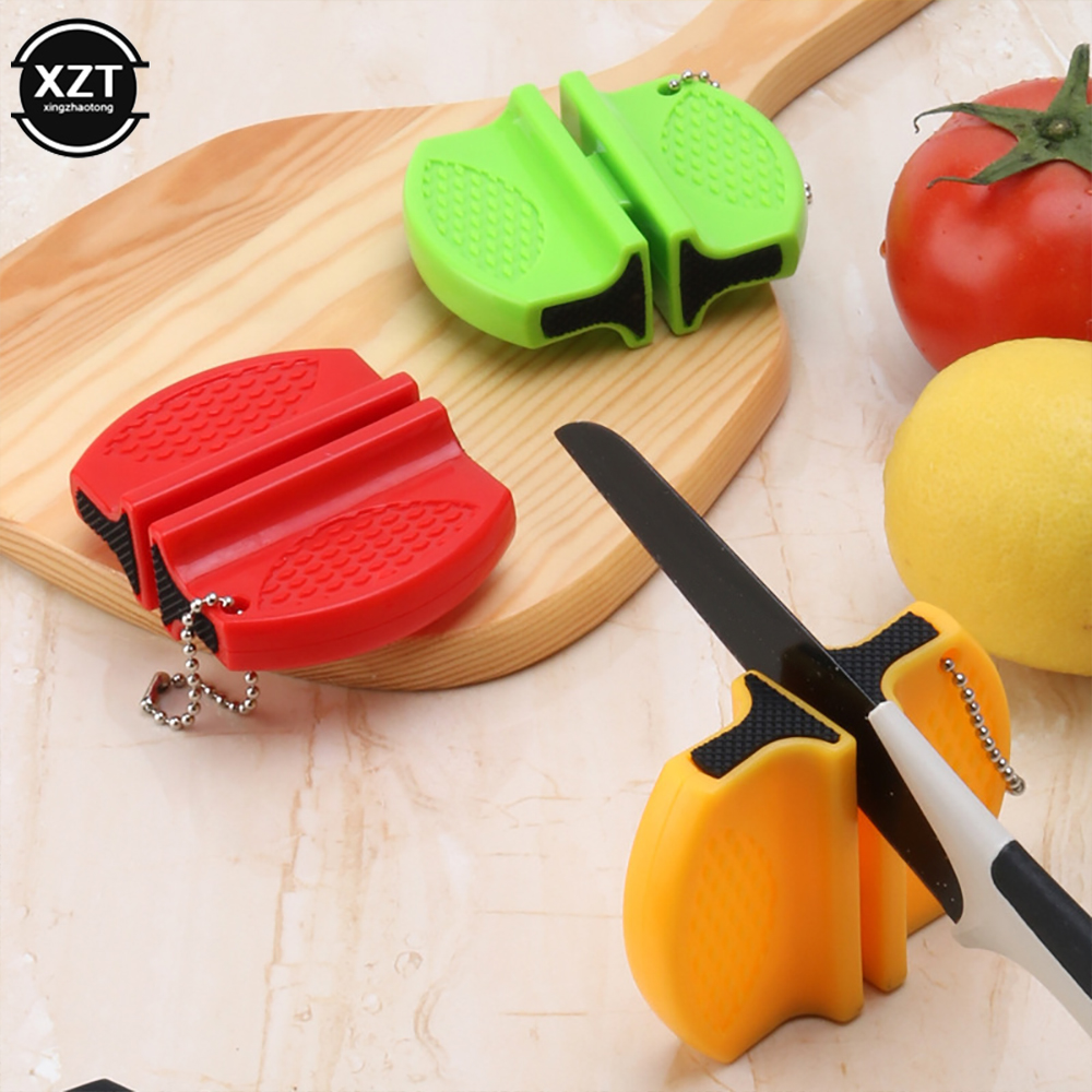 Pocket Knife Ceramic - Портативная двухсторонняя Мини точилка для ножей,