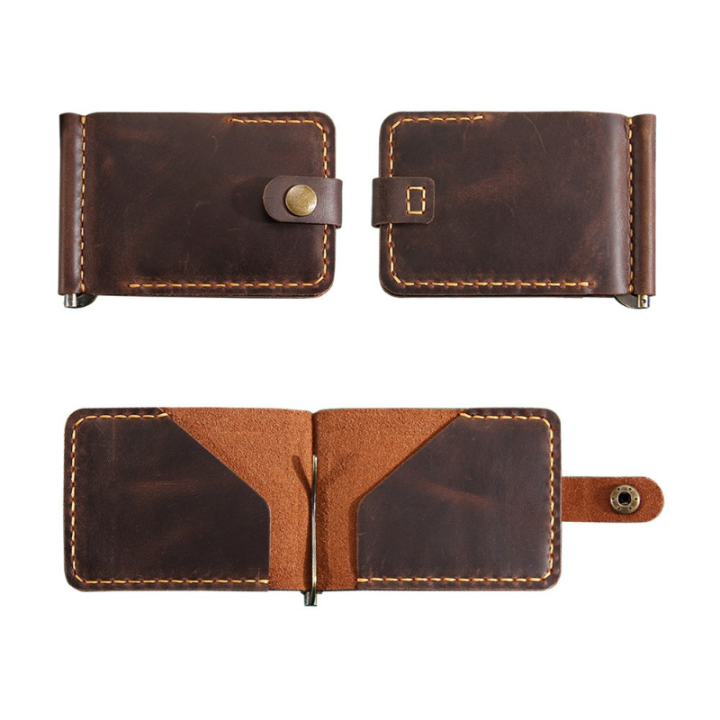 Кошелек-зажим для денег из кож – обзор и цена Money Clip Magnetic