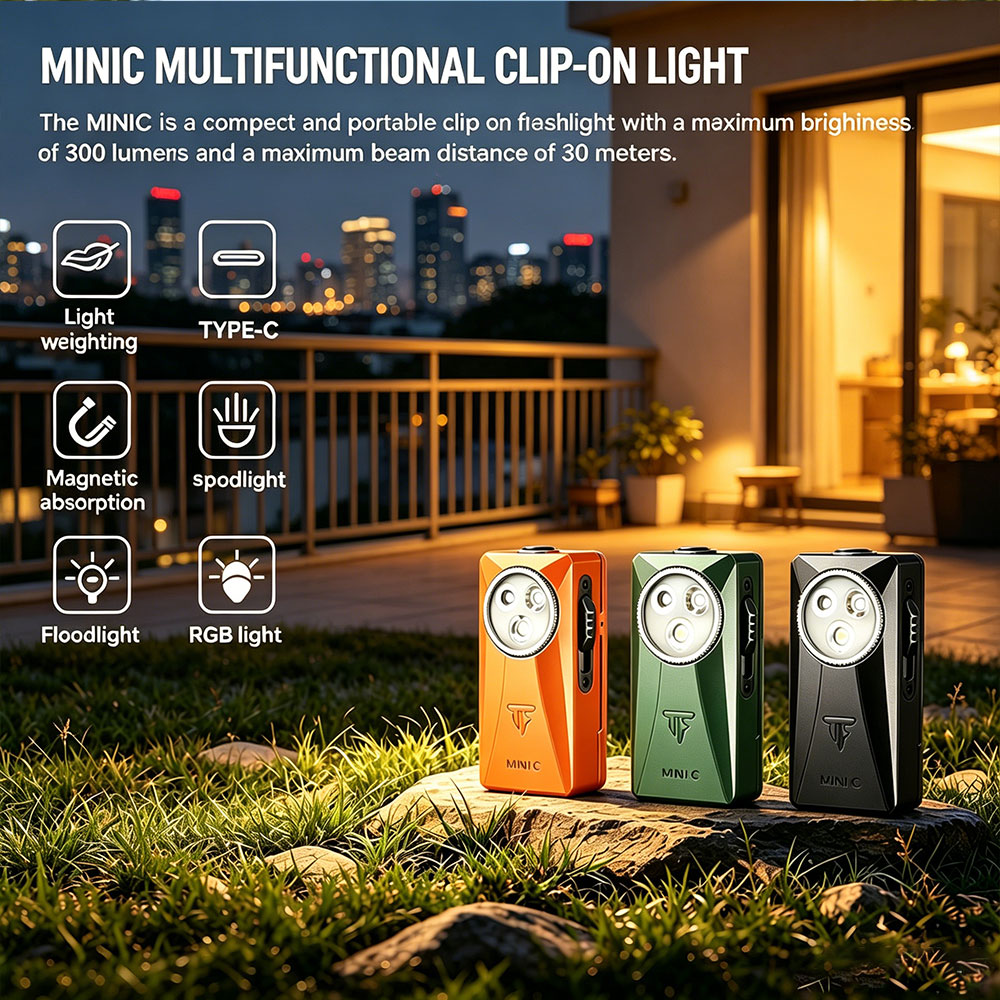 Фонарик Trustfire MINIC 800 лю – обзор и цена Edc Carry Flashlight