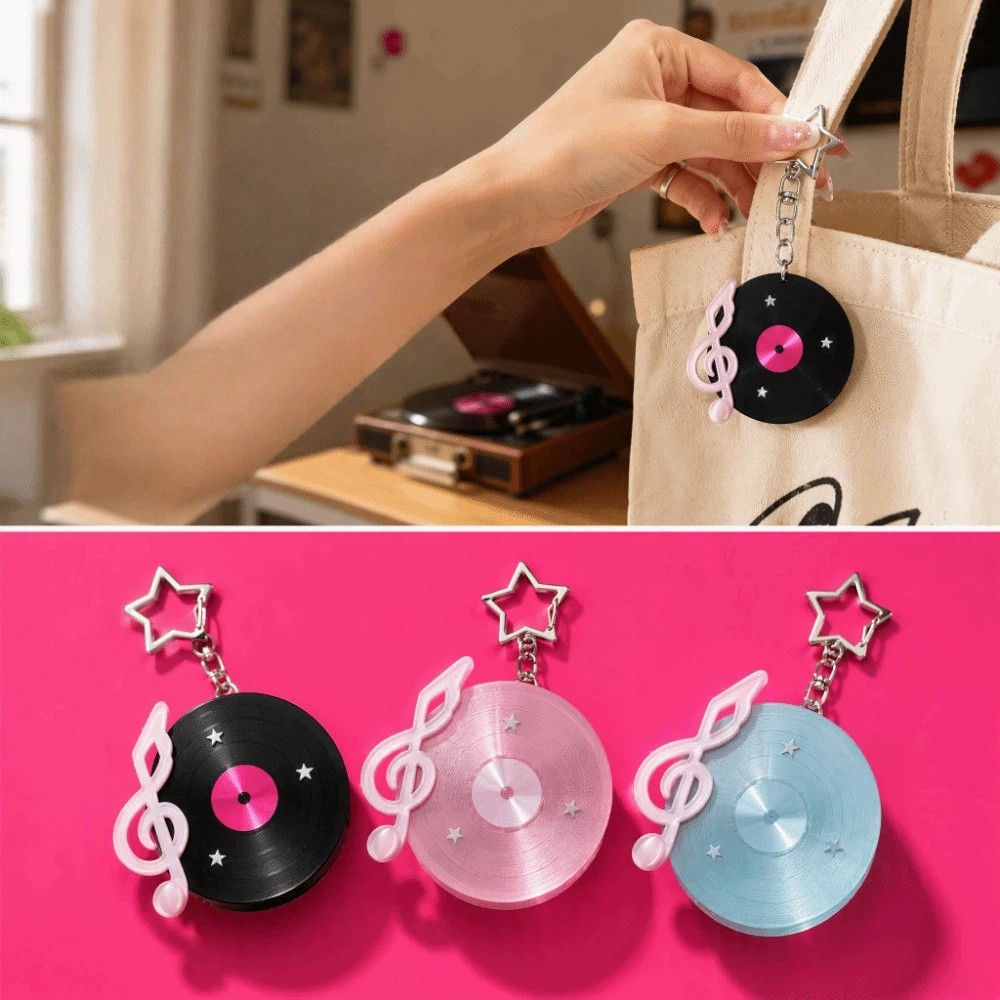 Брелок в виде виниловой пласти – обзор и цена Cable Winder Keychain