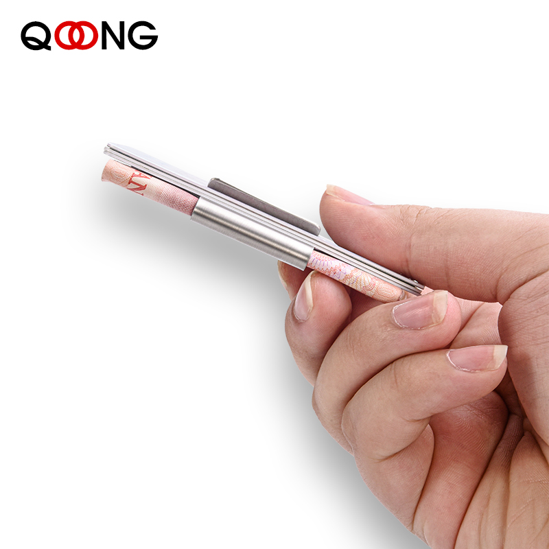 QOONG Нержавеющая сталь тонкое – обзор и цена Money Clip Magnetic
