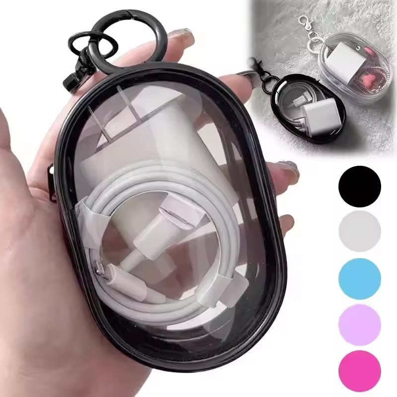 Портативная мини-сумка на молн – обзор и цена Cable Winder Keychain