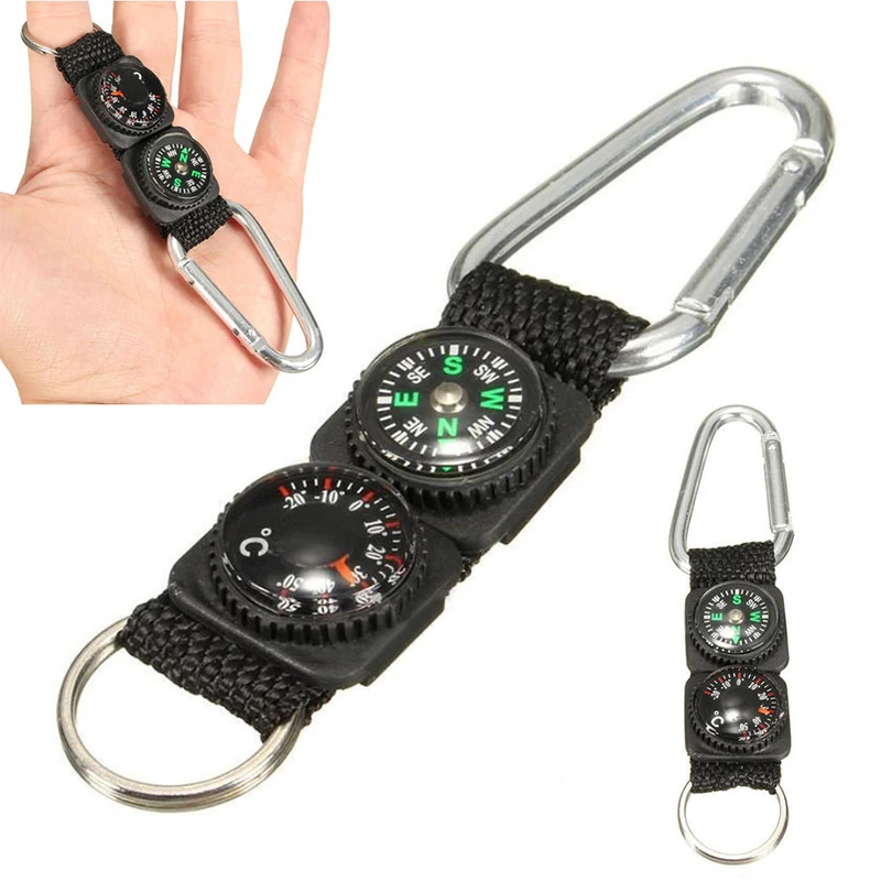1 шт. универсальный многофункц – обзор и цена Compass Keychain Mini