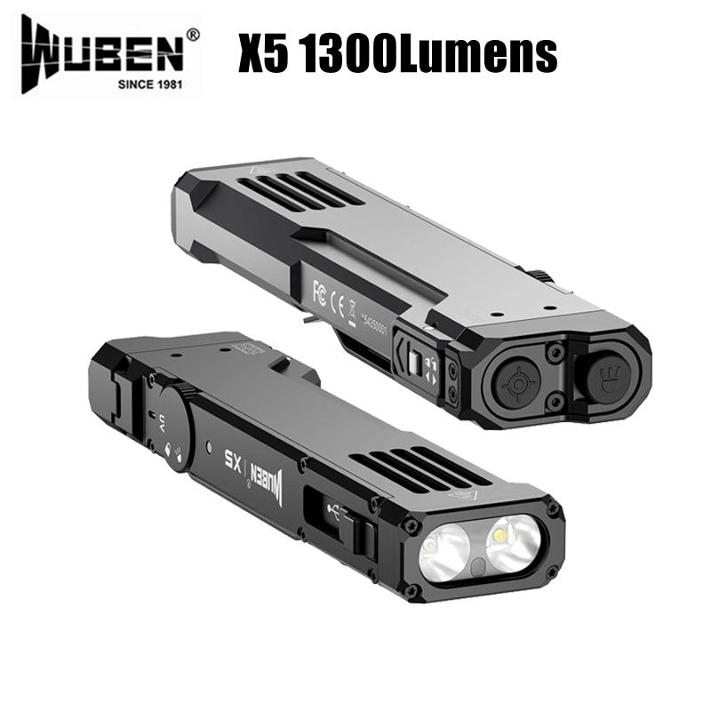 Компактный фонарик WUBEN X5 ED – обзор и цена Edc Carry Flashlight