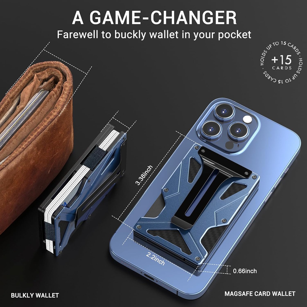 Магнитный кошелек для телефона – обзор и цена Money Clip Magnetic