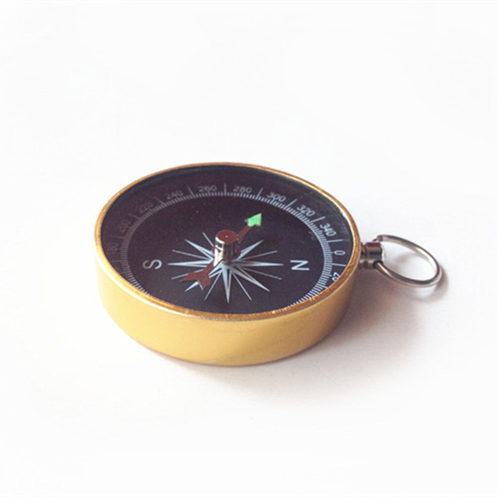 2 шт. Премиум-металлический ми – обзор и цена Compass Keychain Mini