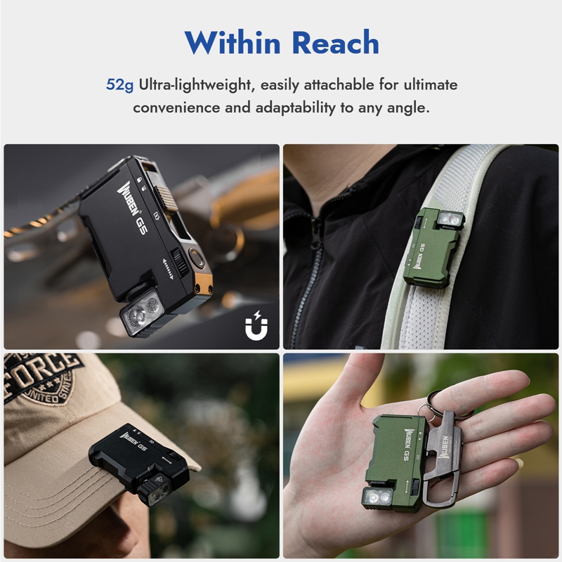 Фонарь WUBEN G5 & X4 EDC, пере – обзор и цена Edc Carry Flashlight