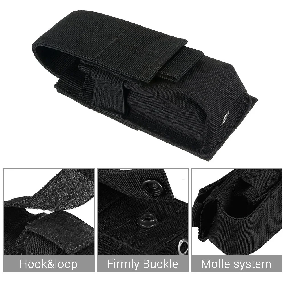 Тактический подсумок Molle для – обзор и цена Edc Carry Flashlight