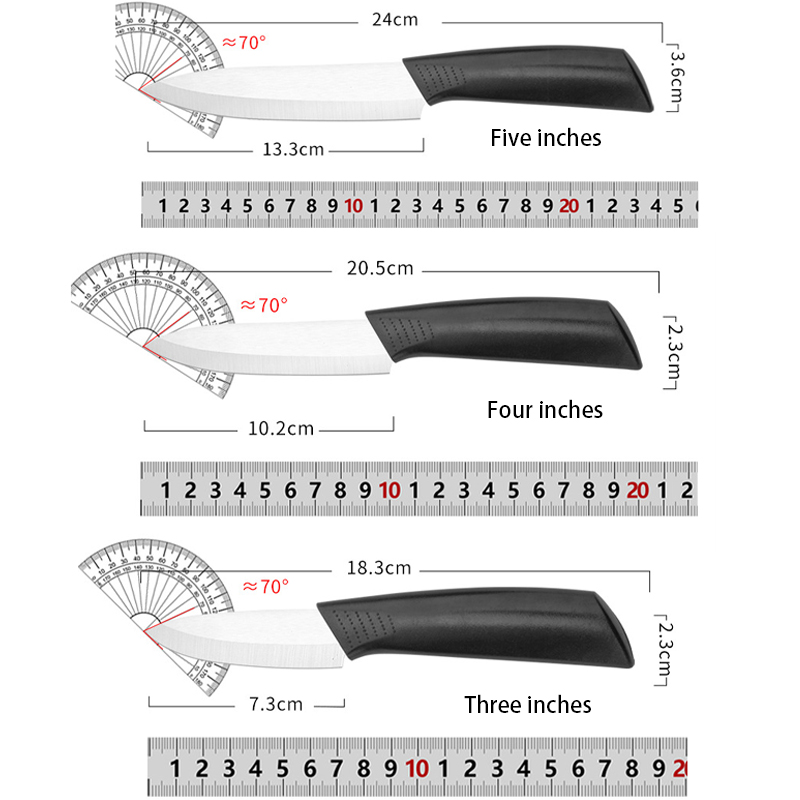 Керамический нож 3/4/5 дюймов, – обзор и цена Pocket Knife Ceramic