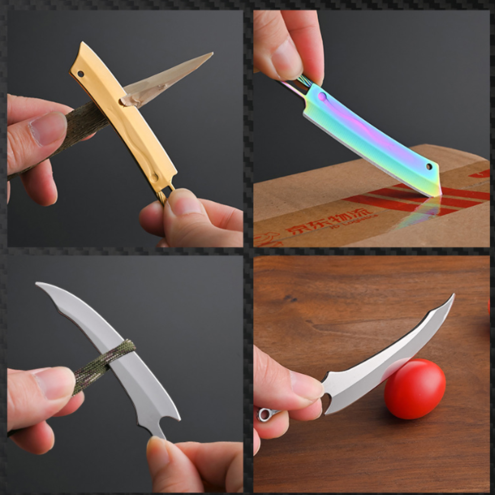 Титановый мини-нож - портативн – обзор и цена Everyday Carry (Edc) Knife