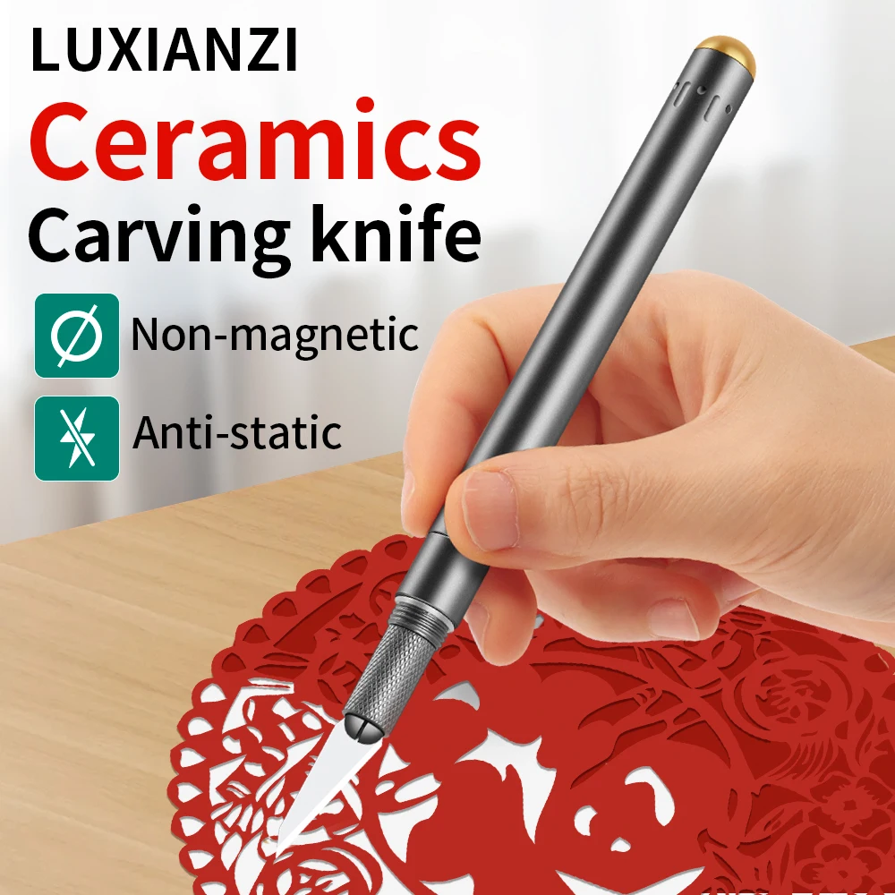 LUXIANZI керамический нож для  – обзор и цена Pocket Knife Ceramic