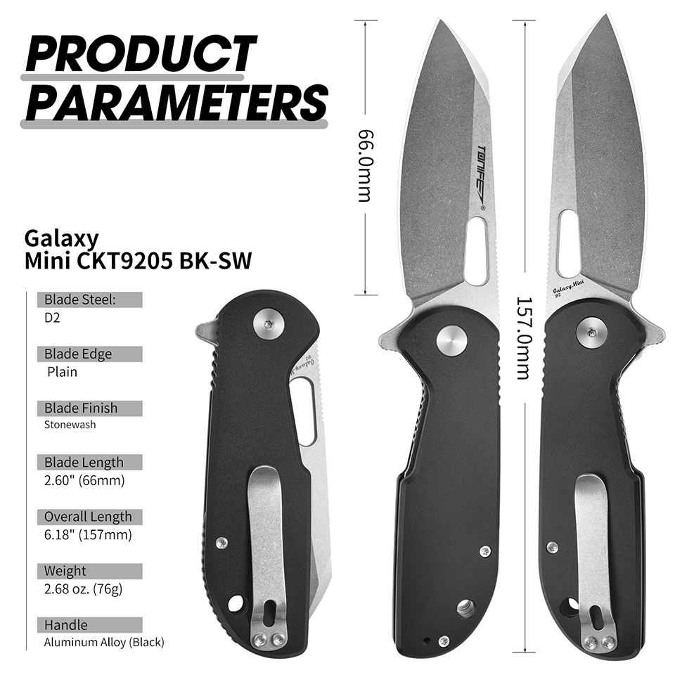 Складной нож TONIFE Galaxy Min – обзор и цена Everyday Carry (Edc) Knife