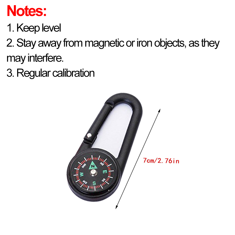 Мини-компас-карабин для активн – обзор и цена Compass Keychain Mini