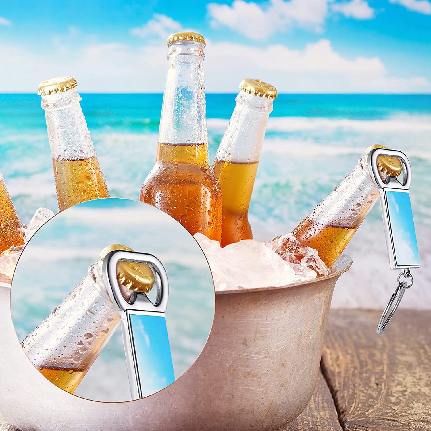 Набор из 7-10 заготовок для су – обзор и цена Bottle Opener Keyring